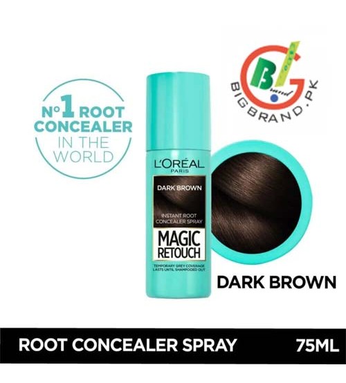 Loreal Magic Retouch Hair Root Concealer Spray Dark Brown 75ml