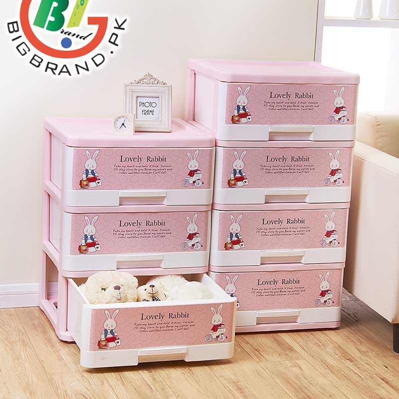 Buy Ex Five-Layer Storage Box Plastic Drawer Storage Cabinet Baby