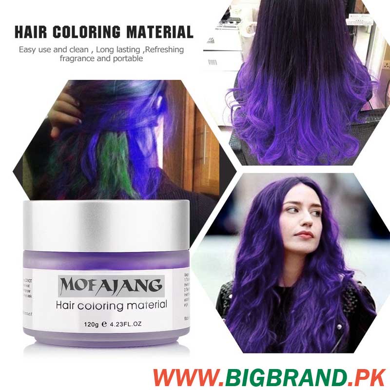 Unisex One-time Hair Color Wax