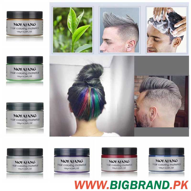 Unisex One Time Hair Color Wax