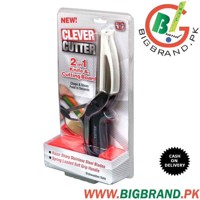 Clever Cutter 2 IN 1 Kitchen Knife & Cutting Board buy in Pakistan