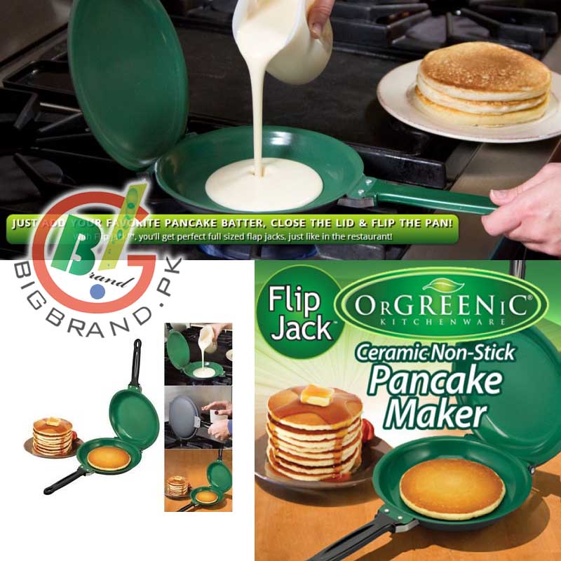 Orgreenic Flip Jack Pan The cake pan cake machine Flip Jack Pan ceramic  Pancake Maker Free shipping - AliExpress