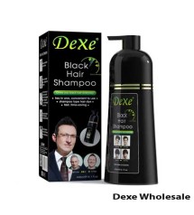 Dexe Black Hair Shampoo 400ml - Color Black 