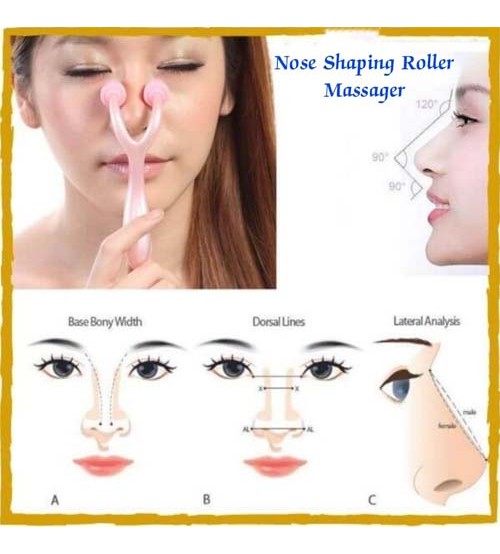 1Pcs Nose Up Roller Nose Bridge Lifting Massager Corrector Tool Beauty