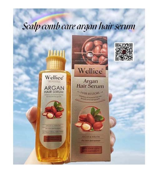 Wellice Argan Hair Serum Restore Hair 150ml