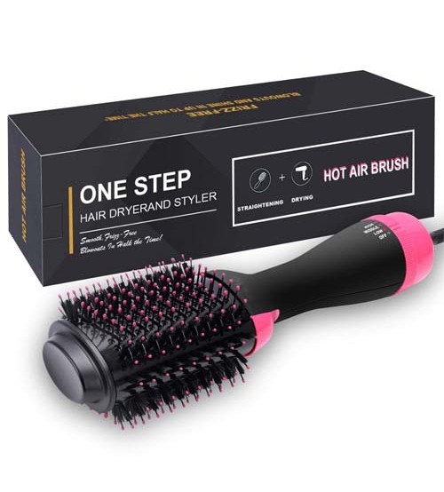 3-in-1 Hot Air Brush One Step Hair Dryer & Styler and Volumizer  Multi-functional
