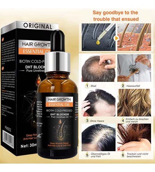 Pei Mei Ginger Hair Growth Oil Scalp Care Anti Hair Loss Serum 30ml