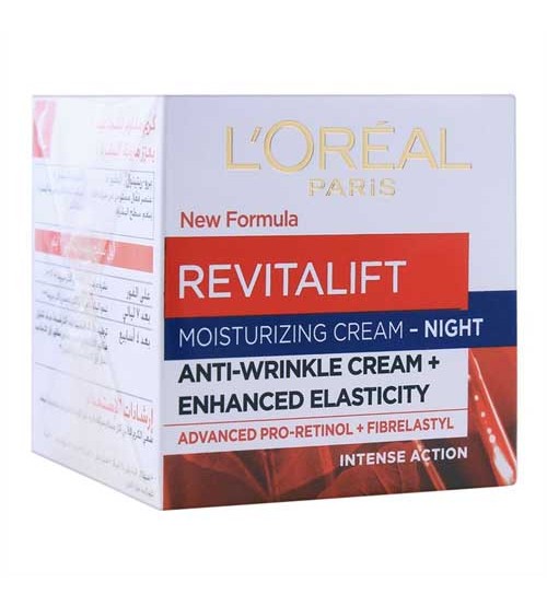 Loreal Paris Revitalift Anti Wrinkle Moisturising Night Cream 50ml