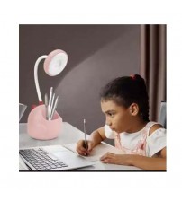 Table Led Lamp USB Rechargeable Flexible Desk Lamp With Pen Holder