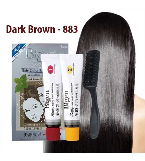 Bigen Speedy Hair Color Dark Brown No 883