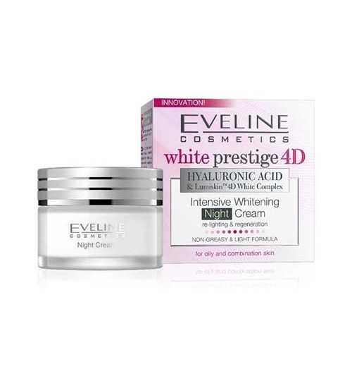 Eveline Cosmetics White Prestige 4D Whitening Night Cream