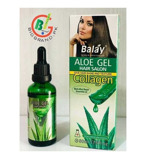 Balay Aloe Gel Collagen Hair Saloon Multi Effect Repair Essential Oil 50ml