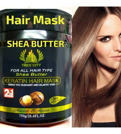 Tree City Shea Butter Keratin Hair Mask 750g
