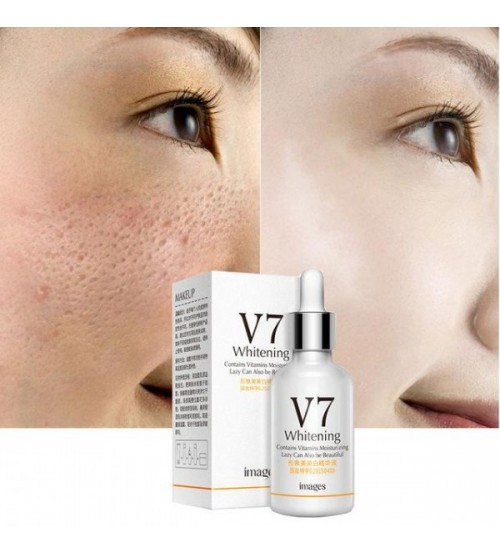 V7 Whitening Essence Contains Vitamins Moisturizing Serum 15ml
