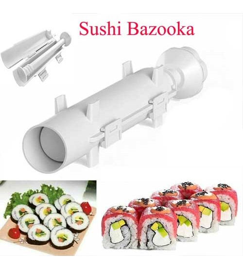Sushi Bazooka, Sushi Maker, Diy Homemade Sushi Roller Machine