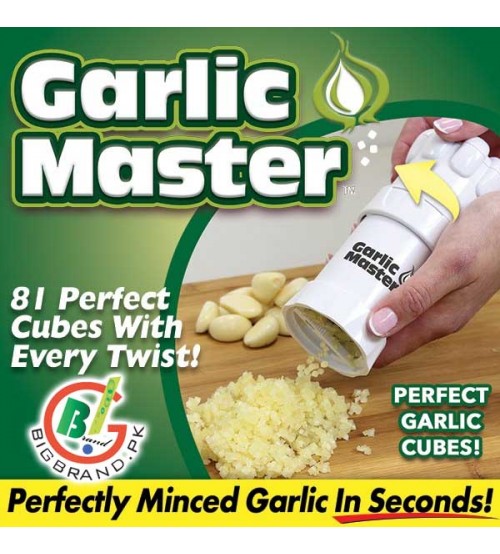 Kitchen Garlic Master - Perfectly Minced Garlic in Seconds Head Circling  Garlic