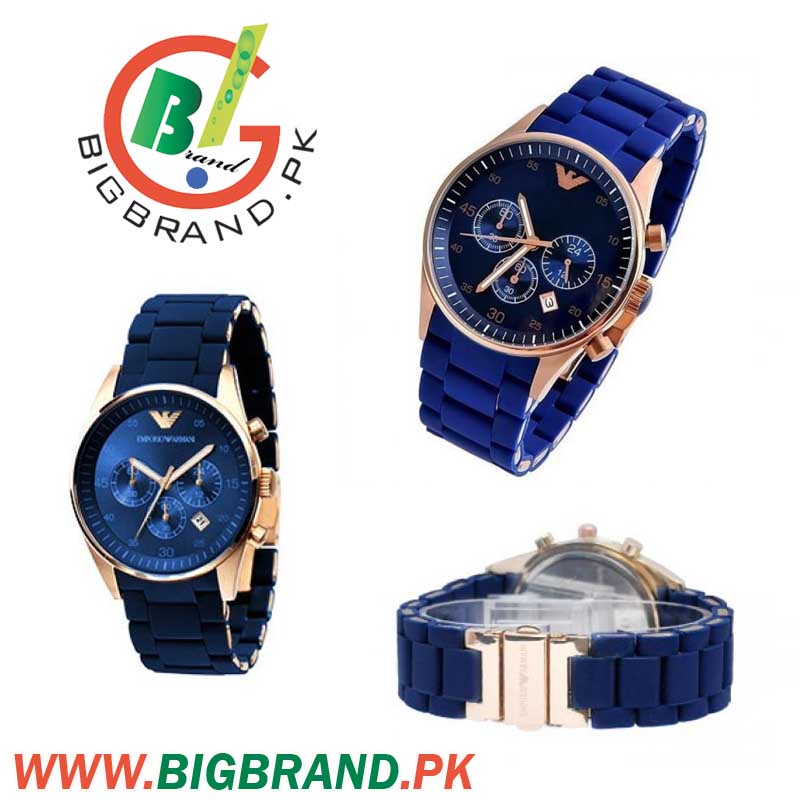 Emporio Armani Blue Watch For Men