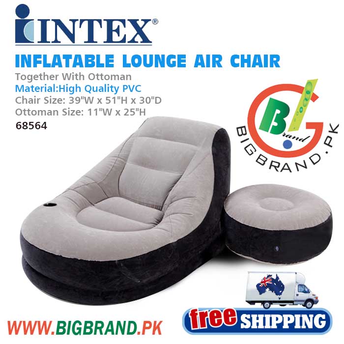 Intex Inflatable Ultra Lounge With Ottoman