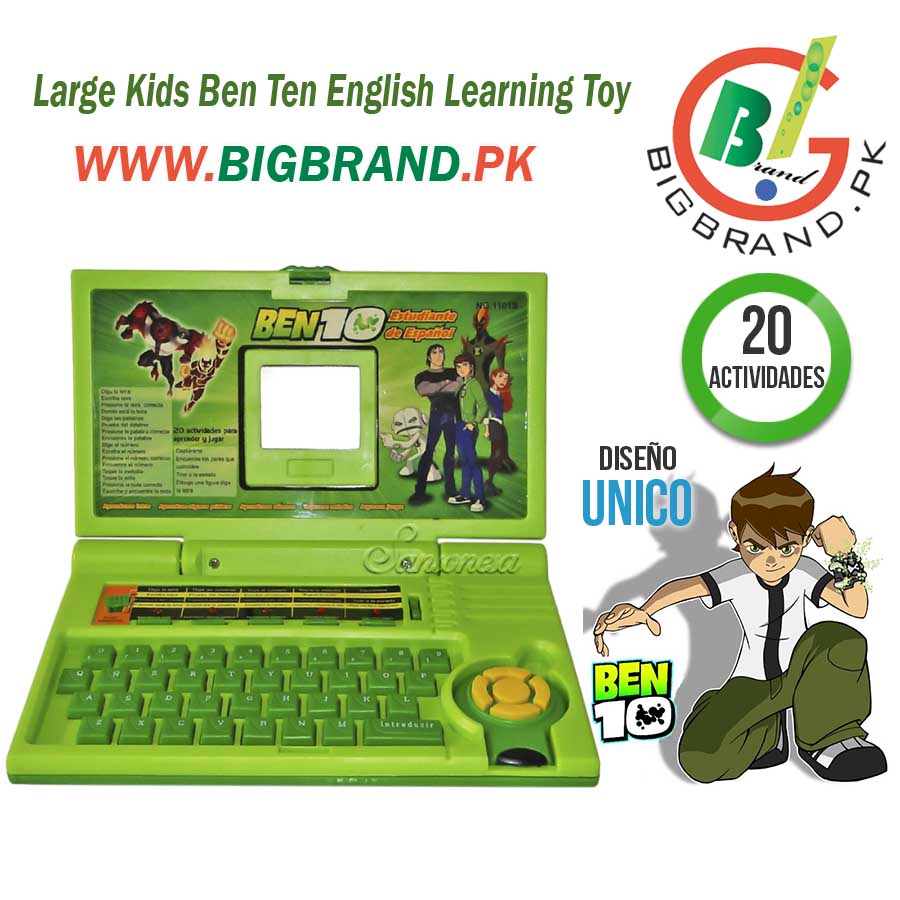 Arabic & English Learning Mini Laptop Computer  Ben10 Kids Ramadhan/Eid Gift 